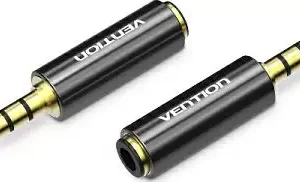 ADAPTER AUDIO 3.5 mm MUŠKI NA 3.5 mm ŽENSKI CTIA-OMTP VENTION VAB-S06 T. SIVI