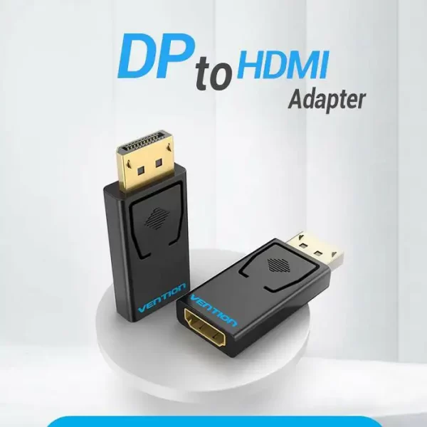 ADAPTER DISPLAY PORT MUŠKI NA HDMI ŽENSKI VENTION HBKB0 CRNI