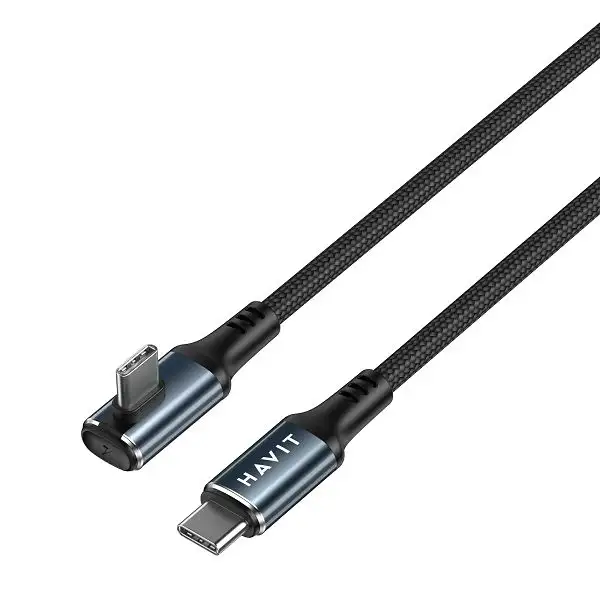 HAVIT KABEL ZA MOB Type C-Type C kutni CB6313, crno-plava 2metra