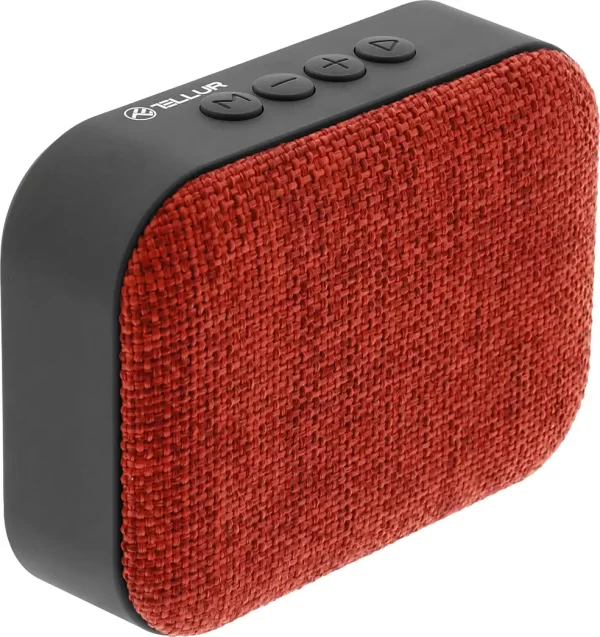 TELLUR BLUETOOTH SPEAKER CALLISTO 3W, RED