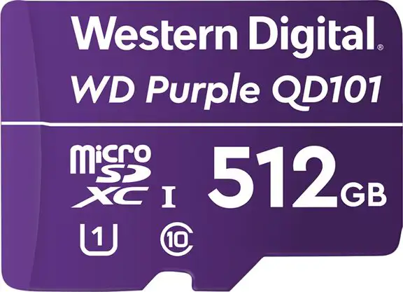 WD Purple 512GB SC QD101 microSD