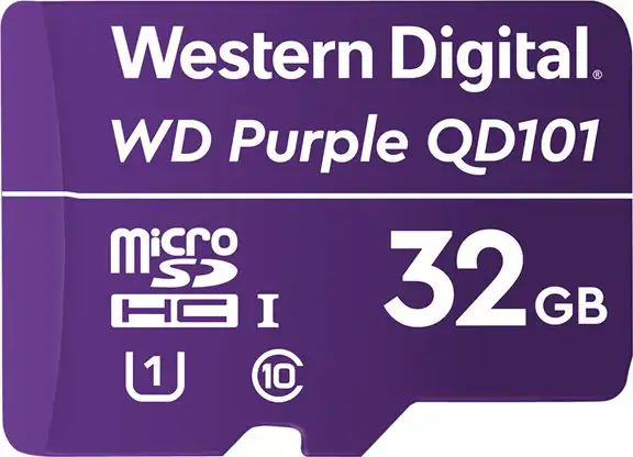 WD Purple 32GB SC QD101 microSD