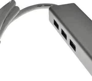 ADAPTER HUB N-UHSC21 USB NA 3*USB 3 I ZVUČNA KARTICA