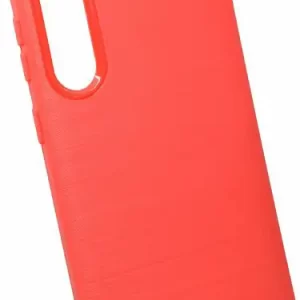 MASKICA +CLASS TPU KARBON MAT ZA SAMSUNG S24, S921B, S25, S931B CRVENA