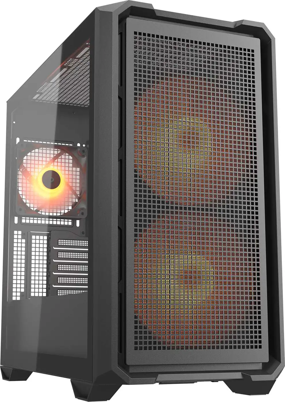 COUGAR MX600 Mini RGB PC Case, Mini Tower, Black