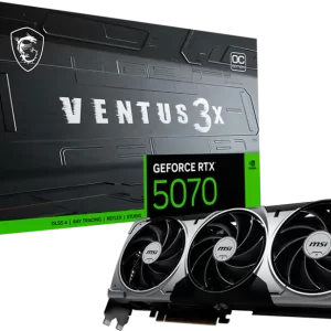 MSI Video Card NVIDIA GeForce RTX 5070 12G Ventus 3X OC