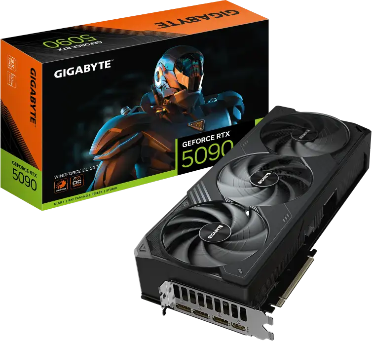 Gigabyte GEFORCE RTX 5090 WINDFORCE 3 OC, 32G GDDR7 - Slika 4
