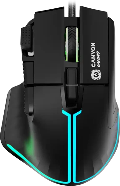 CANYON mouse Fortnax GM-636 RGB 9buttons Wired Black