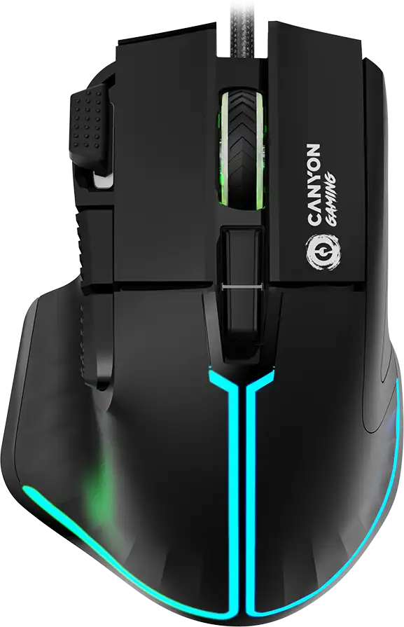 CANYON mouse Fortnax GM-636 RGB 9buttons Wired Black