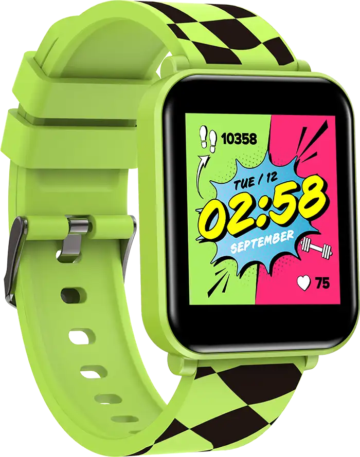 CANYON kids watch Joyce KW-43 DUAL BT Music Zelena