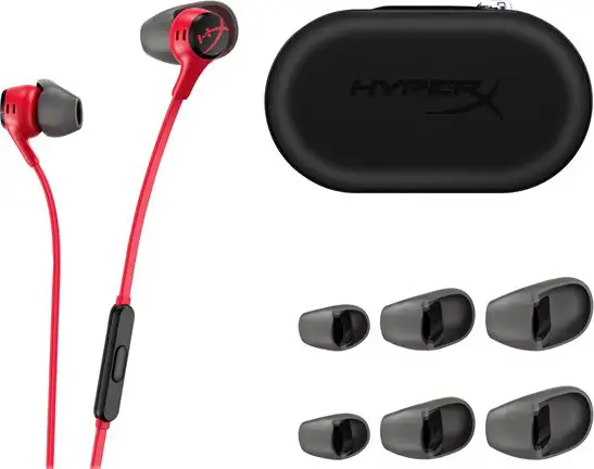 HP HyperX Cloud Earbuds II Red