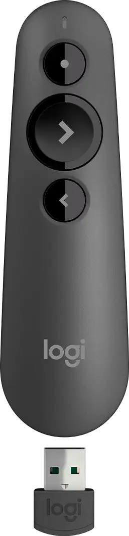 LOGITECH R500s Bluetooth Presentation Remote - MID GREY