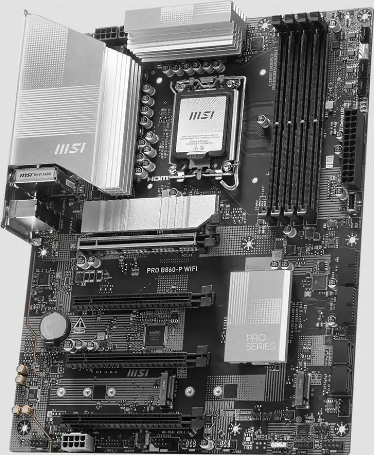MSI MB PRO B860-P WIFI, LGA 1851, 4x DDR5 max. 256GB