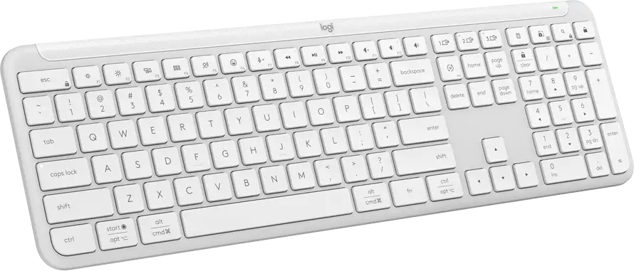 LOGITECH SIGNATURE SLIM WIRELESS KEYBOARD K950 - OFF WHITE - US INT'L - 2.4GHZ/BT - INTNL-973 - Slika 4