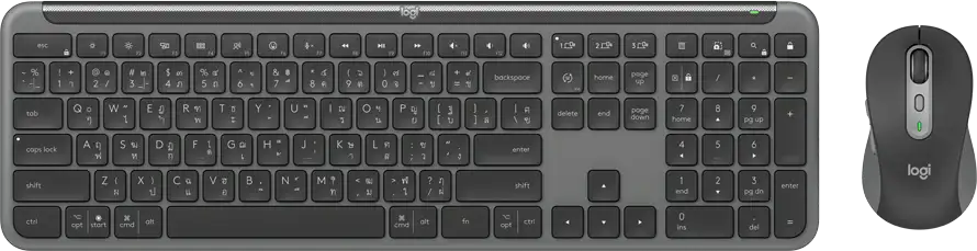 LOGITECH Signature Slim Combo MK950 - GRAPHITE - US INT'L - 2.4GHZ/BT- INTNL-973