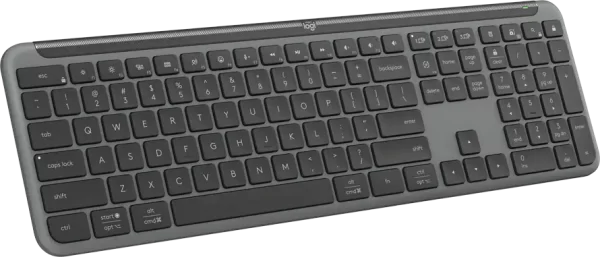LOGITECH SIGNATURE SLIM WIRELESS KEYBOARD K950 - GRAPHITE - US INT'L - 2.4GHZ/BT - INTNL-973