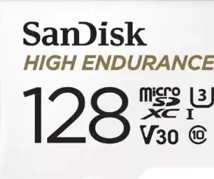 SanDisk High Endurance microSD Card - 128GB