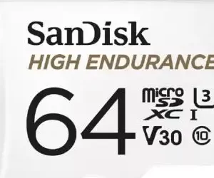 SanDisk High Endurance microSD Card - 64GB