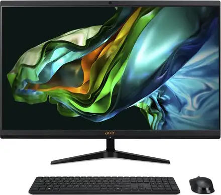 REF ACER Aspire C27-1800 Intel Core i5-12450H 27inch 16GB DDR4 1TB Wireless keyboard & mouse VESA NOOS