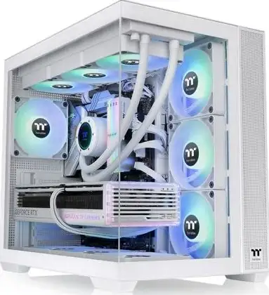 Thermaltake View 380 TG ARGB Snow Mid Tower Chassis