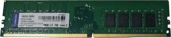 RAM Intecko 16GB DDR4 2666Mhz UDIMM, bulk, INTK01-D4-16GB