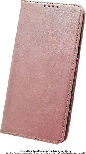 TORBICA +CLASS FLIP H ZA XIAOMI REDMI NOTE 10 PRO MAGNETIC ROZA