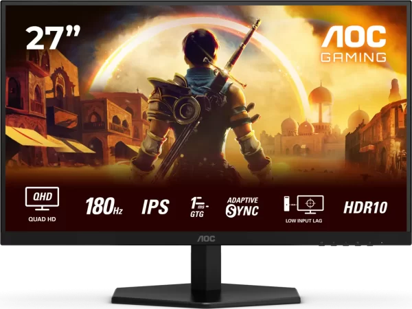 AOC 27'', QHD IPS, 180Hz, HDI, DP, zvuč, Q27G42XE