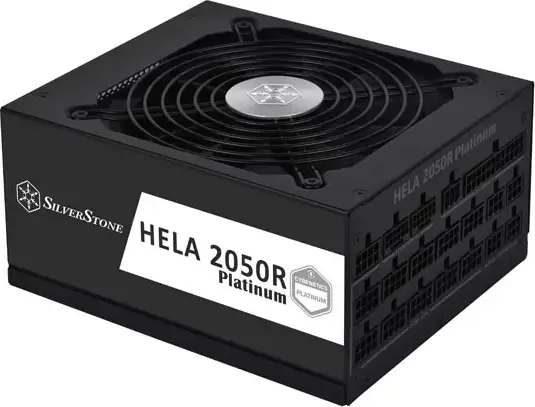 SilverStone HELA 2050R Platinum Power Supply, Cybenetics Platinum 2050W ATX 3.0 & PCIe 5.0 Fully Modular ATX Power Supply+