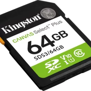 Kingston Canvas Select Plus SD, R100MB, 64GB