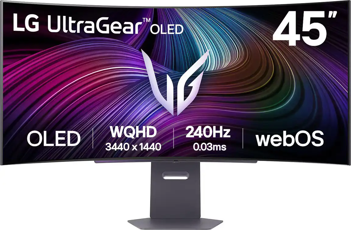 MONITOR 45" LG ULTRA GEAR OLED, 45GX90SA, WQHD, webOS, HDMI 2.1, USB-C, 240hz, 45GX90SA-B.AEU