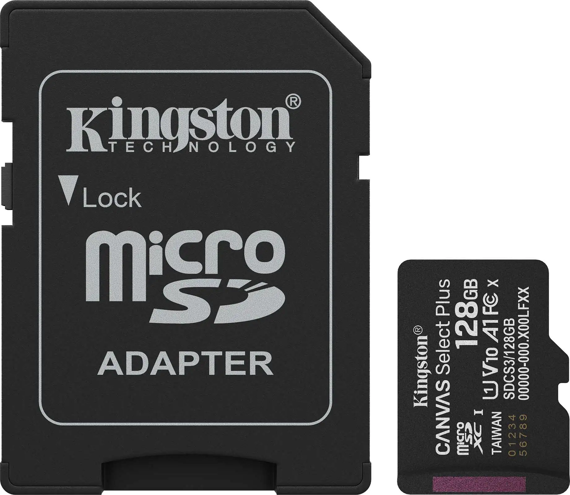 MEM SD MICRO 128GB Kingston Canvas Select Plus SDCS3/128GBSP