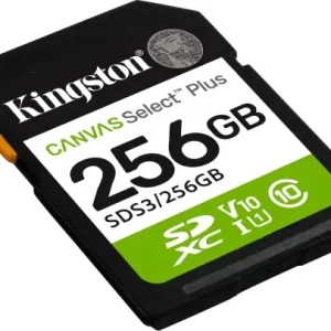 Kingston Canvas Select Plus SD, R150MB, 256GB