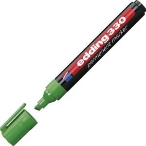 Marker permanentni 1-5 mm klinasti vrh Edding 330 zeleni