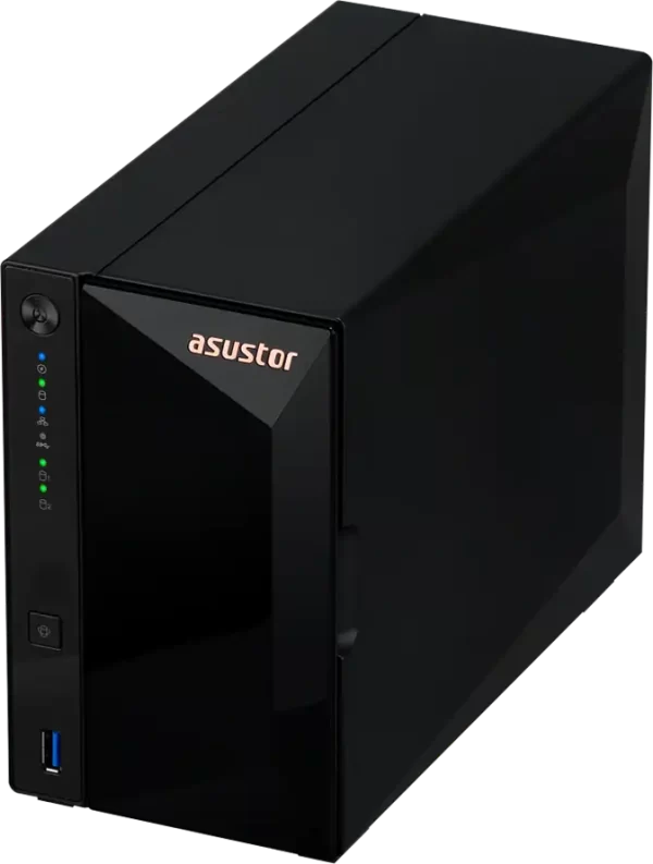 ASUSTOR NAS AS3302Tv2 Drivestor2 Pro Gen2 2x 3.5" - 1x 2.5Gbe Realtek QuadCore RTD1619B 1.7GHz 2GB single PSU desktop - Slika 3