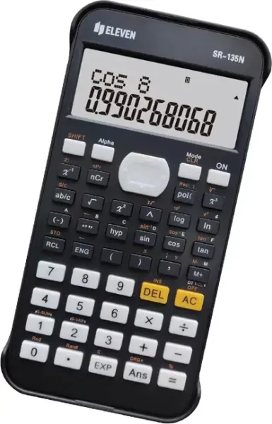 Kalkulator tehnički 10+2mjesta 240 funkcija Eleven SR-135N crni
