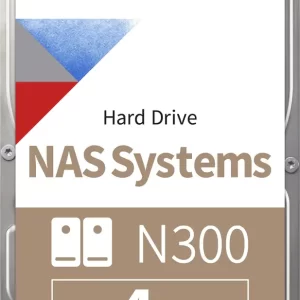HDD NAS Toshiba N300 (3.5'' 4TB, 7200RPM, 512MB, SATA 6Gb/s), bulk