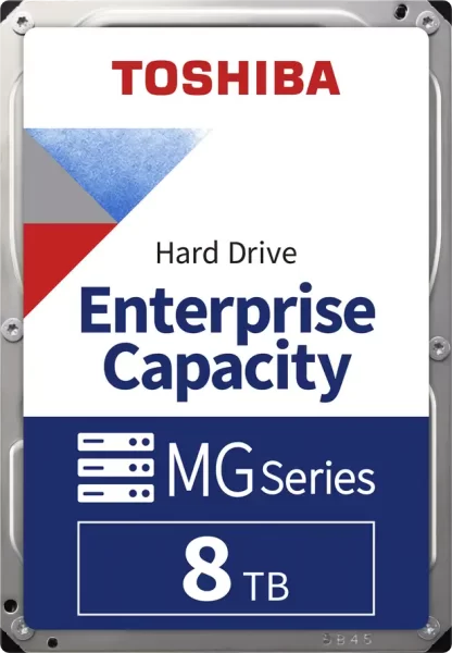 HDD Server TOSHIBA MG10 8TB CMR 512e, 3.5'', 512MB, 7200RPM, SATA, SKU: HDEB028GEA51F