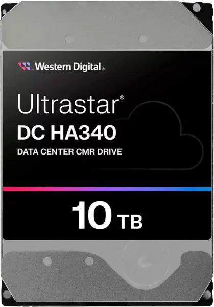 HDD Server WD/HGST ULTRASTAR DC HA340 (3.5’’, 10TB, 256MB, 7200RPM, SATA 6Gb/s, 512E SE NP3) SKU: 0B47062