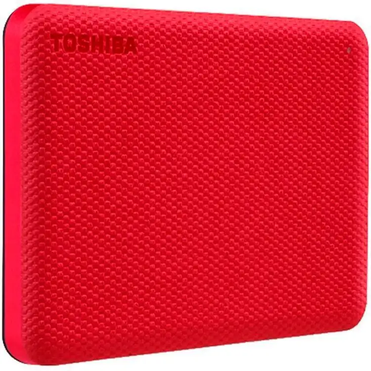 Toshiba External Hard Drive Canvio Advance (2.5'' 1TB, USB3.2 Gen 1, Red)