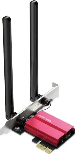 Mercusys AXE5400 Wi-Fi 6E Bluetooth 5.3 PCIe Adapter