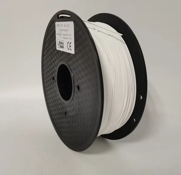 PET-G filament 1.75 mm, 1 kg, shading white
