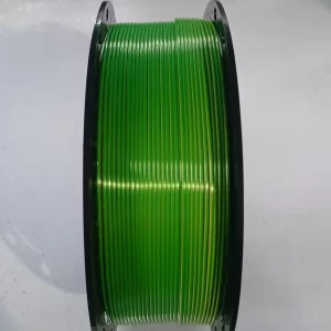 Silk PLA filament 1.75 mm, 1 kg, red/yellow/green