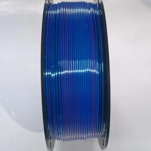 Silk PLA filament 1.75 mm, 1 kg, blue/green