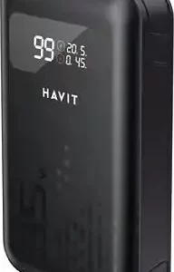HAVIT POWER BANK PB5212,100W 20000mah,LED black