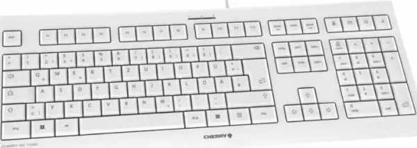 Cherry KC 1000 tipkovnica, USB, bijela