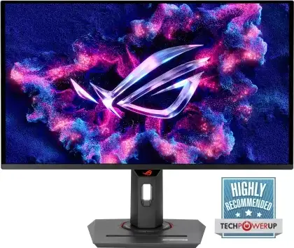 MONITOR 27" ASUS ROG STRIX XG27AQDPG OLED, 240/500Hz, HDMI, DP, USB, G-SYNC® compatible