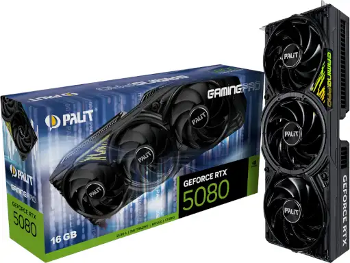 Palit RTX5080 GamingPro, 16GB GDDR7