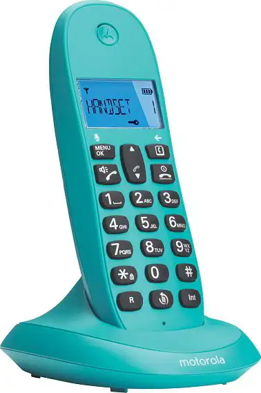 MOTOROLA DECT TELEFON C1001LB+ tirkizna - Slika 3