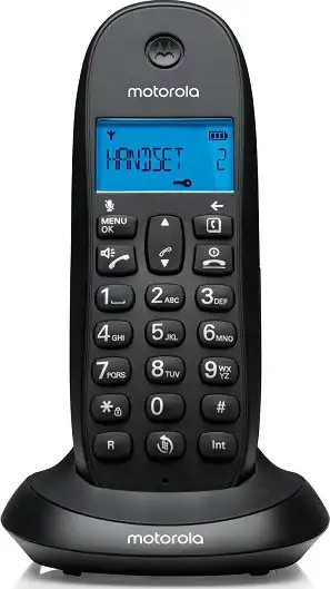 MOTOROLA DECT TELEFON C1001LB+ crni - Slika 3