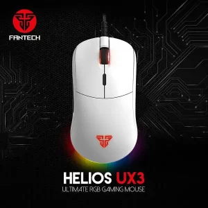 MIŠ GAMING ŽIČNI FANTECH 16000 DPI HELIOS UX3 SPACE EDITION BIJELI